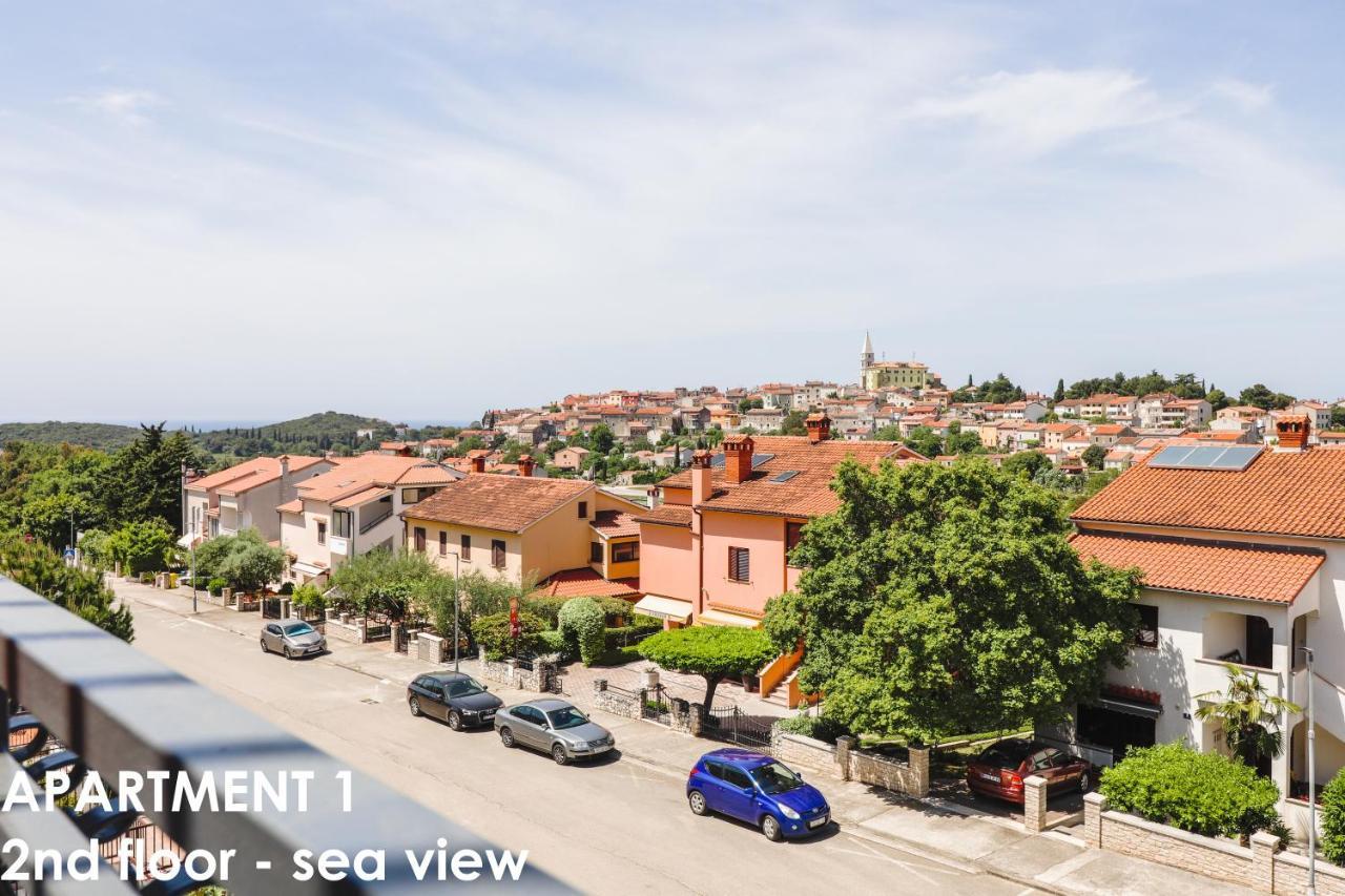 Beautiful Sea View Apartments - Niko Ceko Vrsar Eksteriør billede
