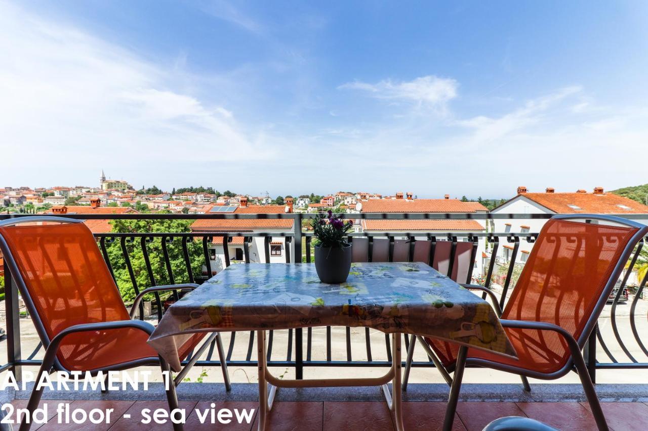 Beautiful Sea View Apartments - Niko Ceko Vrsar Eksteriør billede
