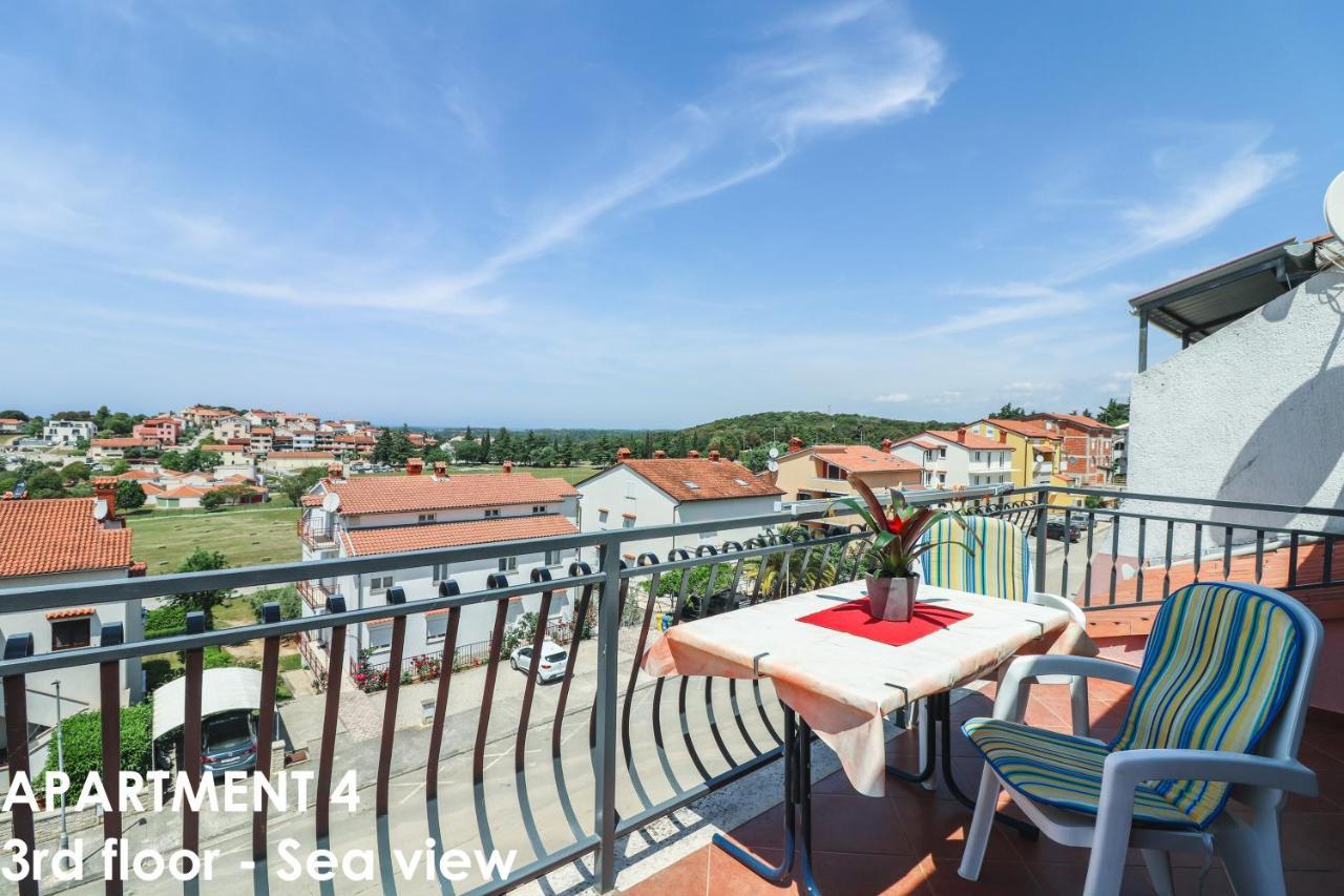 Beautiful Sea View Apartments - Niko Ceko Vrsar Eksteriør billede